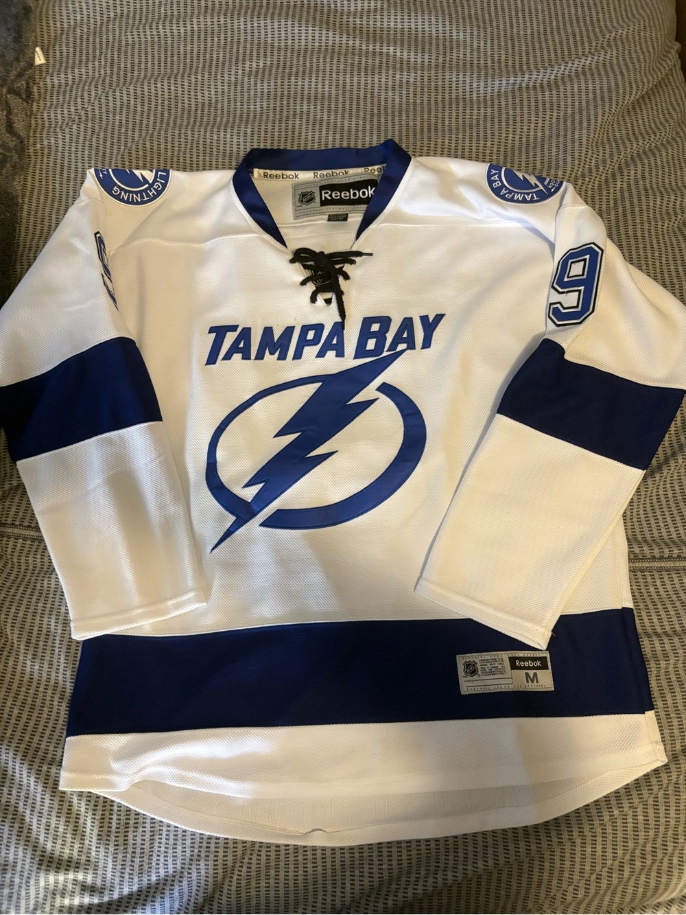Reebok Tampa Bay Lightning Hockey Jersey